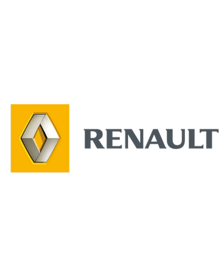 Sticker Renault sur fond Gelb