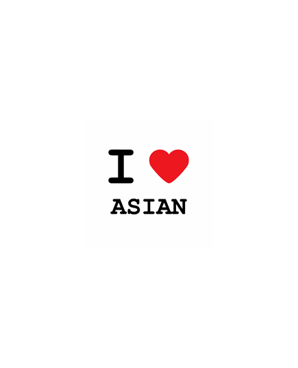 T-Shirt I love asian
