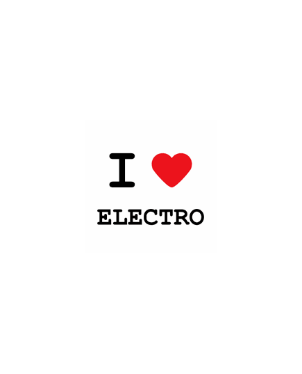Tee shirt I Love Electro