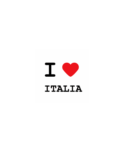 Tee shirt I Love Italia
