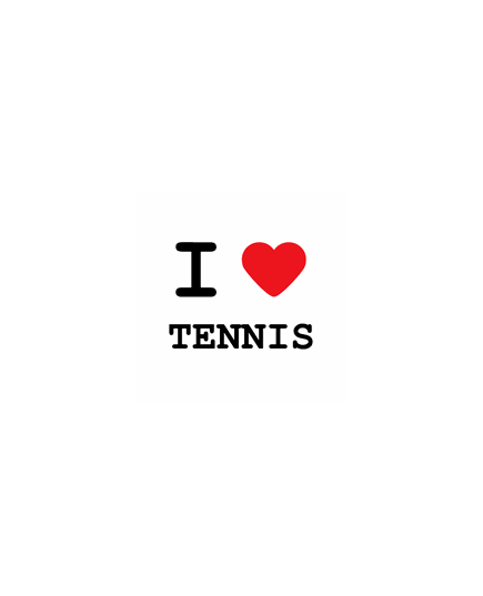 Tee shirt I Love Tennis