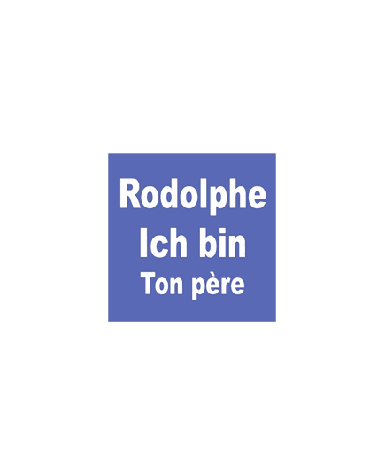 Rodolphe ICH Bin ton père T-Shirt (customizable name)