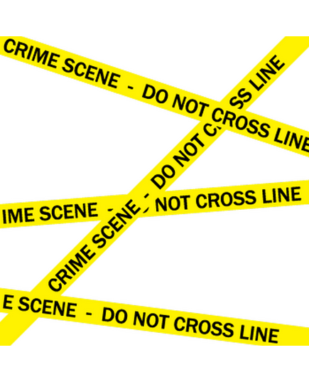 Tee shirt Crime Scene - Do Not Cross Line