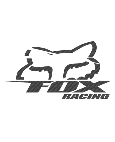 Sticker Carbone Fox Racing 1