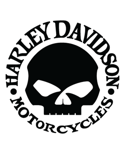 Sticker Harley Davidson Skull