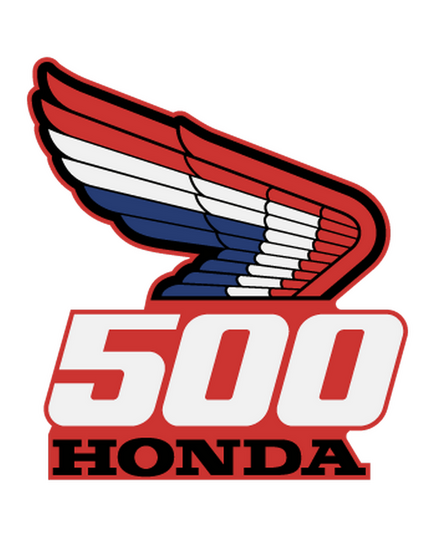 Honda Logo 500 Decal