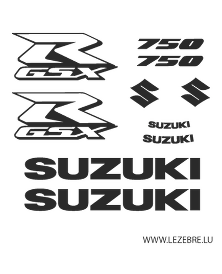 Kit stickers Suzuki GSX R 750