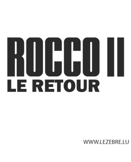 Tee shirt Rocco II Le Retour parodie Rocky Balboa