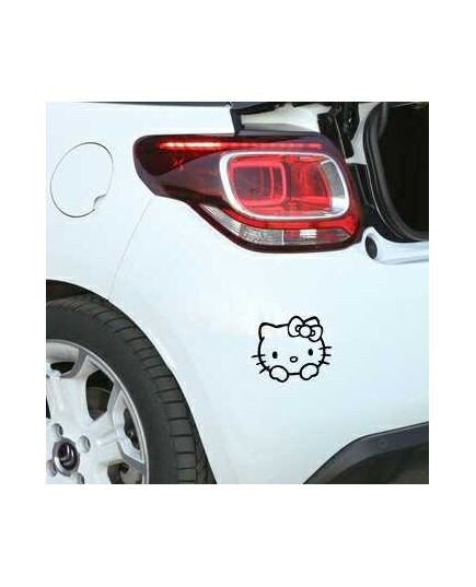 Sticker Citroën Hello Kitty