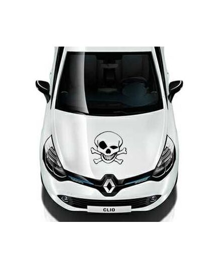 Sticker Renault Tête de Mort 3