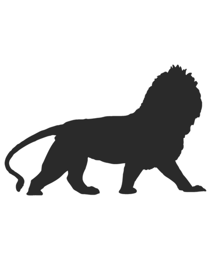 Sticker Lion Safari 2