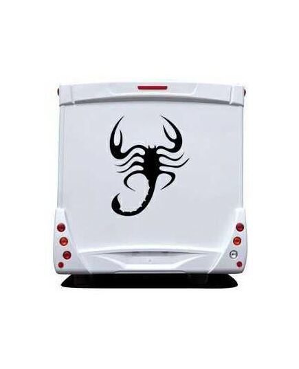 Sticker Camping Car Scorpion 2