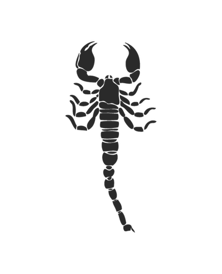Scorpion decal