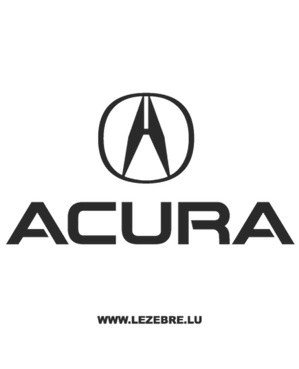Acura Decal