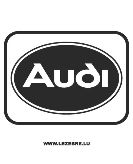 > Sticker Audi Logo 3