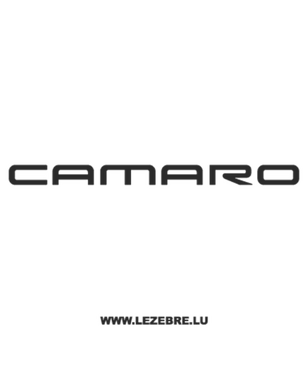 Sticker Chevrolet Camaro