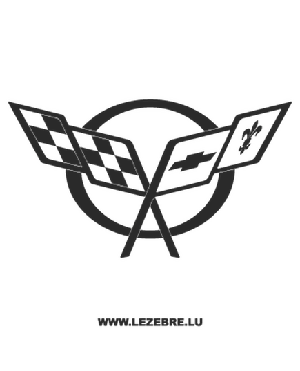 Chevrolet Corvette Logo Decal 2