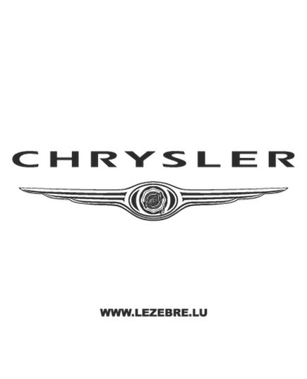 Sticker Chrysler Logo