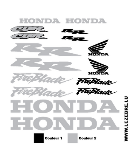 Kit Stickers Honda CBR RR Fireblade