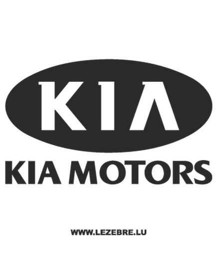 > Sticker Kia Motors