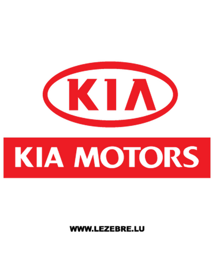 Sticker Kia Motors 3