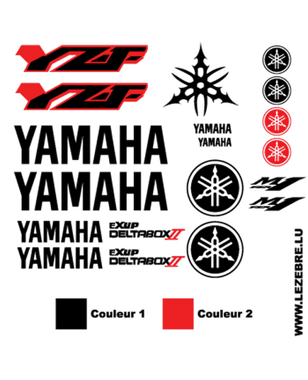 Yamaha YZF M1 Decals set
