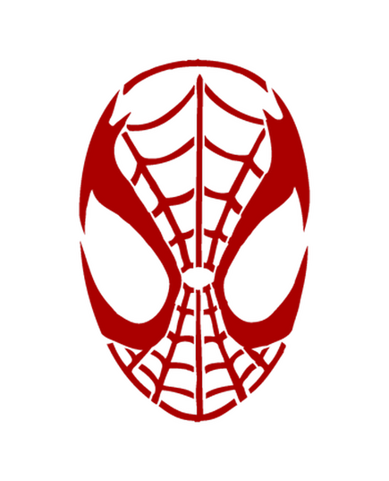 Spider Mask Decal