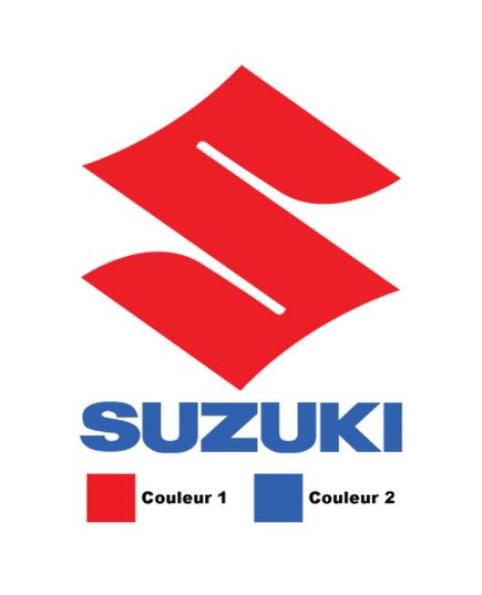 Suzuki Logo Decal 2