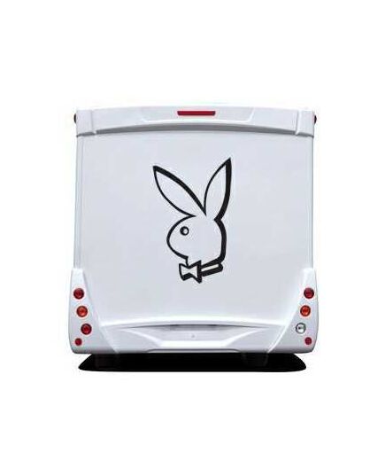 Playboy Playmates Bunny Camping Car Decal