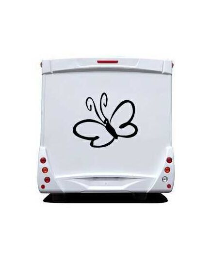 Butterfly Camping Car Decal 57