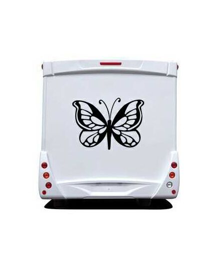 Butterfly Camping Car Decal 64