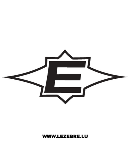 Sticker Easton Logo E
