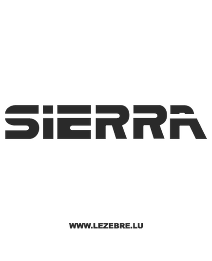 Ford Sierra Decal