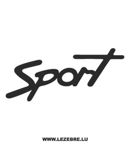 Ford Sport Decal