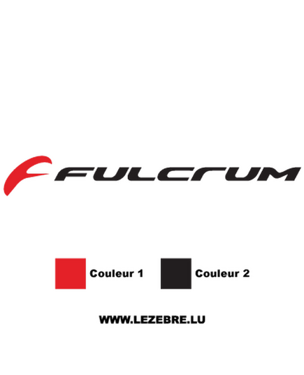 Sticker Fulcrum Logo