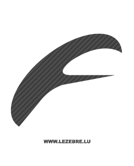 Fulcrum Logo Carbon Decal 3