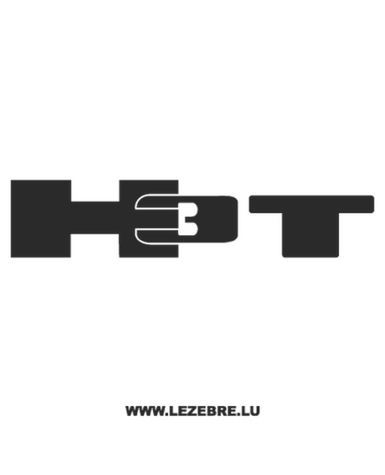Hummer H3 T Decal