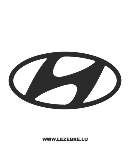Sticker Hyundai Logo 2
