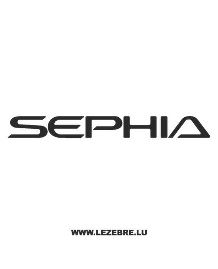 Sticker Kia Sephia
