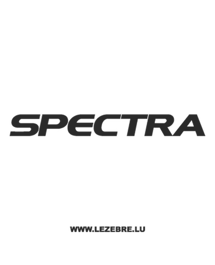 Sticker Kia Spectra