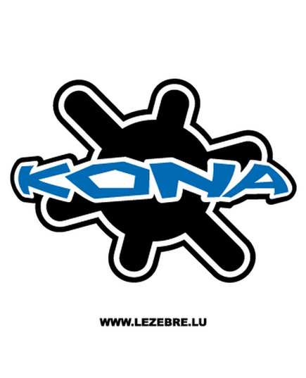 Sticker Kona Logo 4