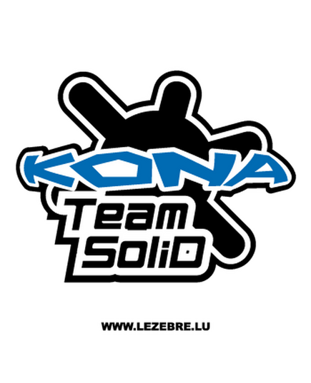 Kona Logo Team Solid Decal