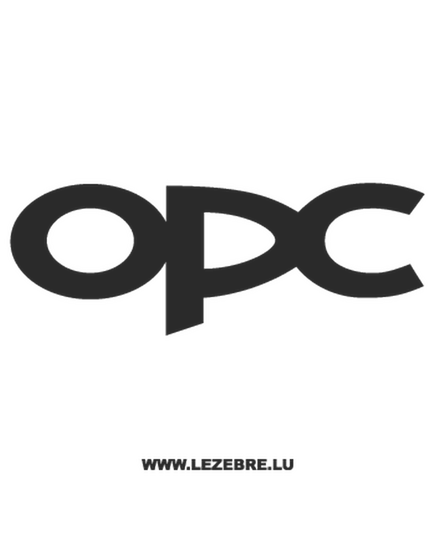 Opel OPC Decal