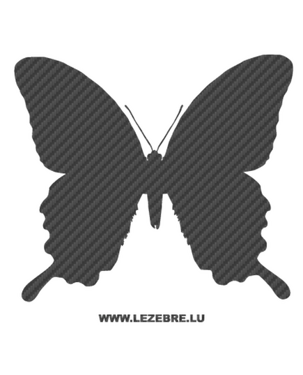 Butterfly Carbon Decal 28