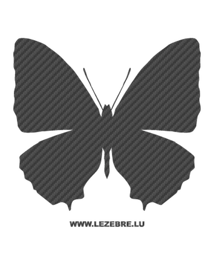 Butterfly Carbon Decal 32