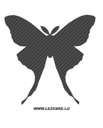 Butterfly Carbon Decal 51