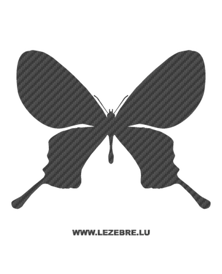 Butterfly Carbon Decal 56