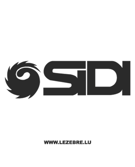 > Sticker Sidi Logo 2