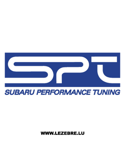 Subaru Performance Tuning SPT Decal
