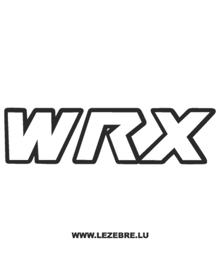 Sticker Subaru WRX